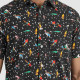 RVCA Ανδρικό πουκάμισο Luke Pelletier X Kristen Liu Wong Parrots - Short Sleeve Shirt